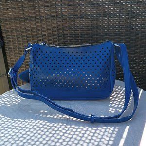 Olivia Harris Tribeca Blue Shoulder Bag